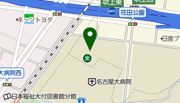 国立名古屋大学鶴舞キャンパスの地図画像