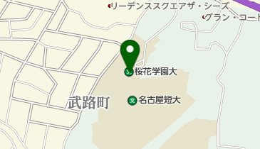 私立名古屋短期大学の地図画像