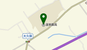 愛知県立渥美農業高校の地図画像