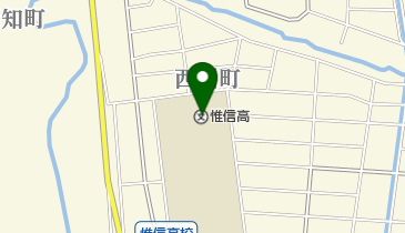 愛知県立惟信高校の地図画像