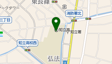 愛知県立知立高校の地図画像