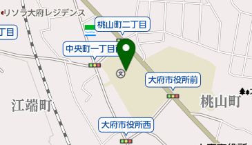 愛知県立桃陵高校の地図画像