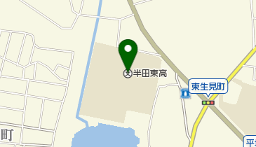 愛知県立半田東高校の地図画像