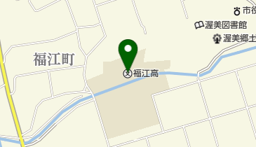 愛知県立福江高校の地図画像