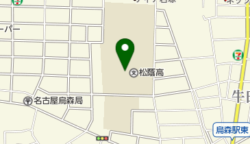 愛知県立松蔭高校の地図画像