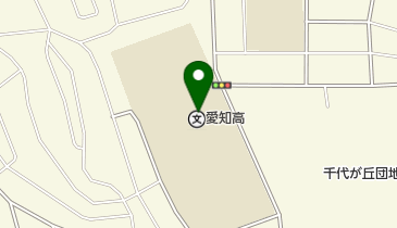 私立愛知高校の地図画像