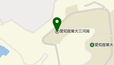 私立愛知産業大学三河高校の地図画像