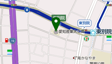 私立名古屋たちばな高校の地図画像