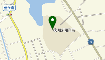 愛知県立知多翔洋高校の地図画像