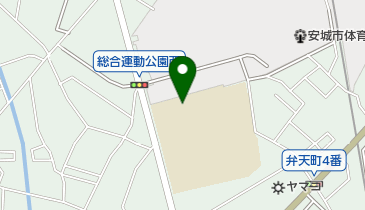 安城市立安城北中学校の地図画像