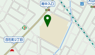 安城市立安城南中学校の地図画像