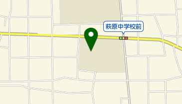 一宮市立萩原中学校の地図画像