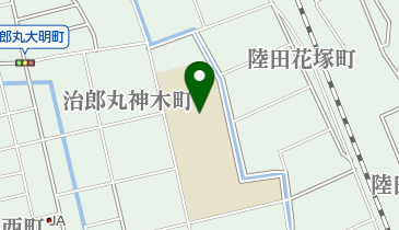 稲沢市立治郎丸中学校の地図画像