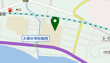 蒲郡市立大塚中学校の地図画像