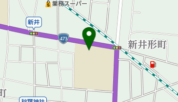 蒲郡市立蒲郡中学校の地図画像