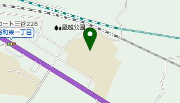 蒲郡市立三谷中学校の地図画像