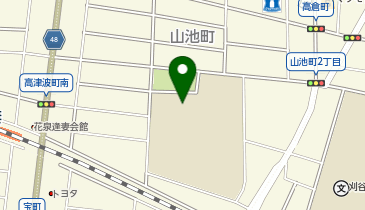 刈谷市立刈谷東中学校の地図画像