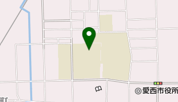 愛西市立佐屋中学校の地図画像