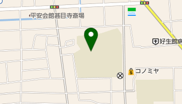 あま市立甚目寺南中学校の地図画像