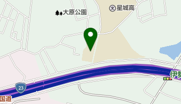 私立星城中学校の地図画像