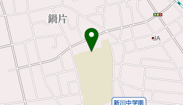 清須市立新川中学校の地図画像