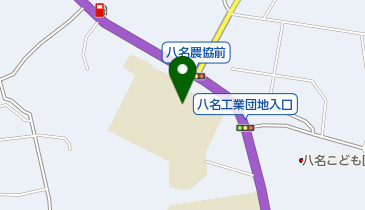 新城市立八名中学校の地図画像