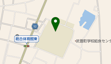 武豊町立富貴中学校の地図画像