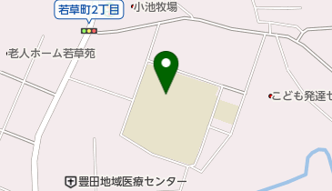 豊田市立梅坪台中学校の地図画像