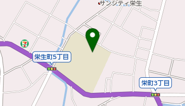 豊田市立崇化館中学校の地図画像