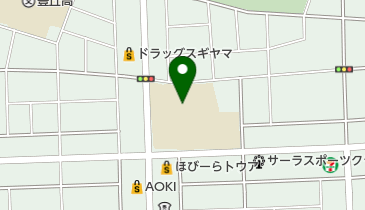 豊橋市立豊岡中学校の地図画像