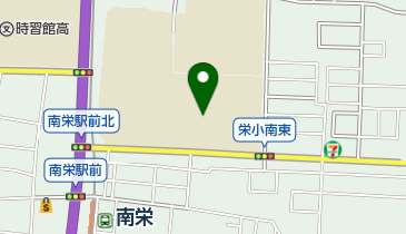 豊橋市立南部中学校の地図画像