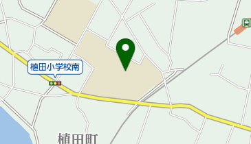 豊橋市立南稜中学校の地図画像