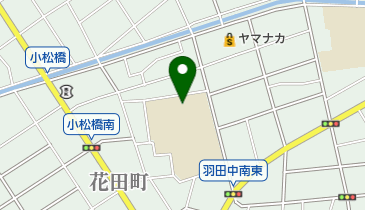 豊橋市立羽田中学校の地図画像