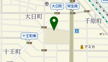 名古屋市立笈瀬中学校の地図画像