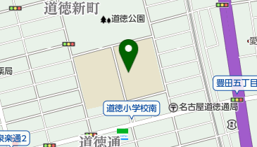 名古屋市立大江中学校の地図画像