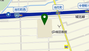 名古屋市立楠中学校の地図画像