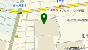 名古屋市立振甫中学校の地図画像