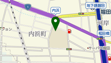 名古屋市立田光中学校の地図画像