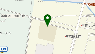 名古屋市立千種中学校の地図画像