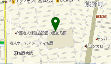 名古屋市立豊国中学校の地図画像