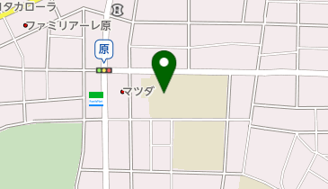 名古屋市立原中学校の地図画像