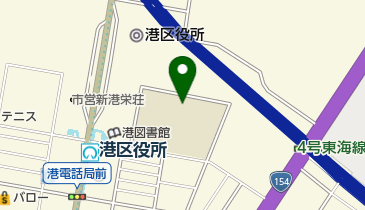 名古屋市立東港中学校の地図画像