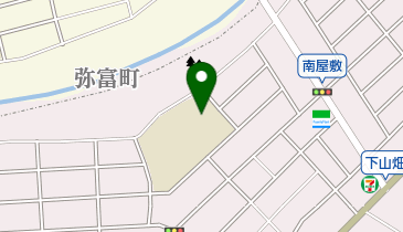 名古屋市立南天白中学校の地図画像