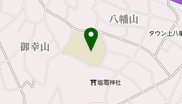 名古屋市立御幸山中学校の地図画像