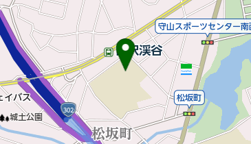 名古屋市立守山北中学校の地図画像