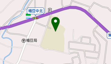 西尾市立幡豆中学校の地図画像