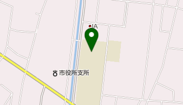 愛西市立八開中学校の地図画像