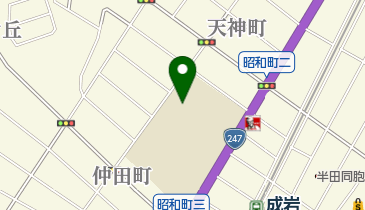 半田市立成岩中学校の地図画像