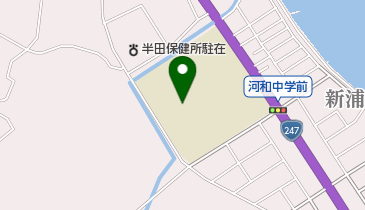 美浜町立河和中学校の地図画像