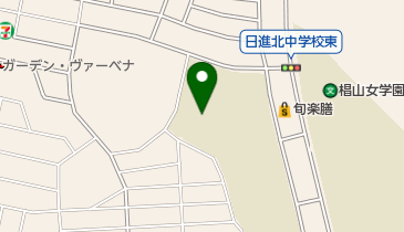 日進市立日進北中学校の地図画像